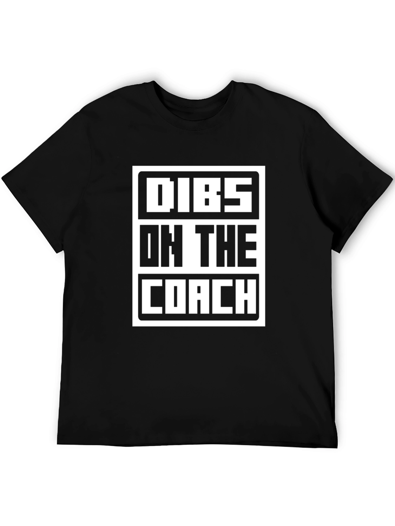 Dibs on the Coach Graphic Tee - Black