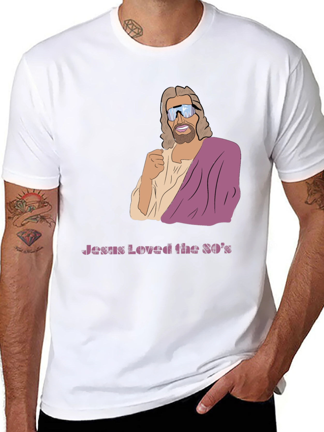 Jesus Loved the 80s T-Shirt