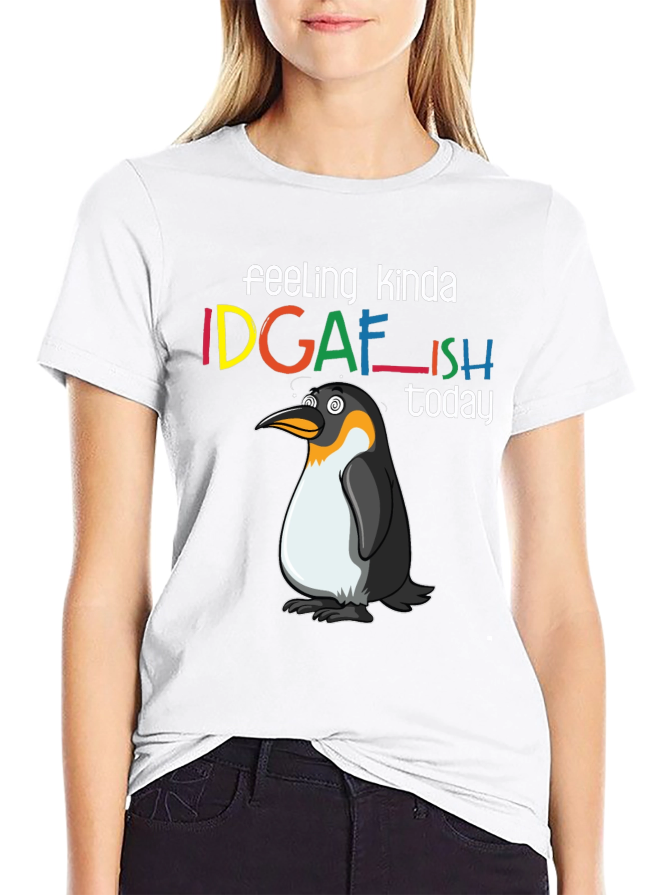 IDGAFish Penguin Graphic Tee