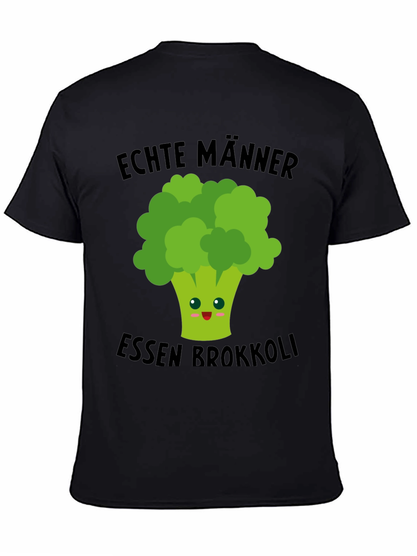 Echte Manner Essen Brokkoli T-Shirt