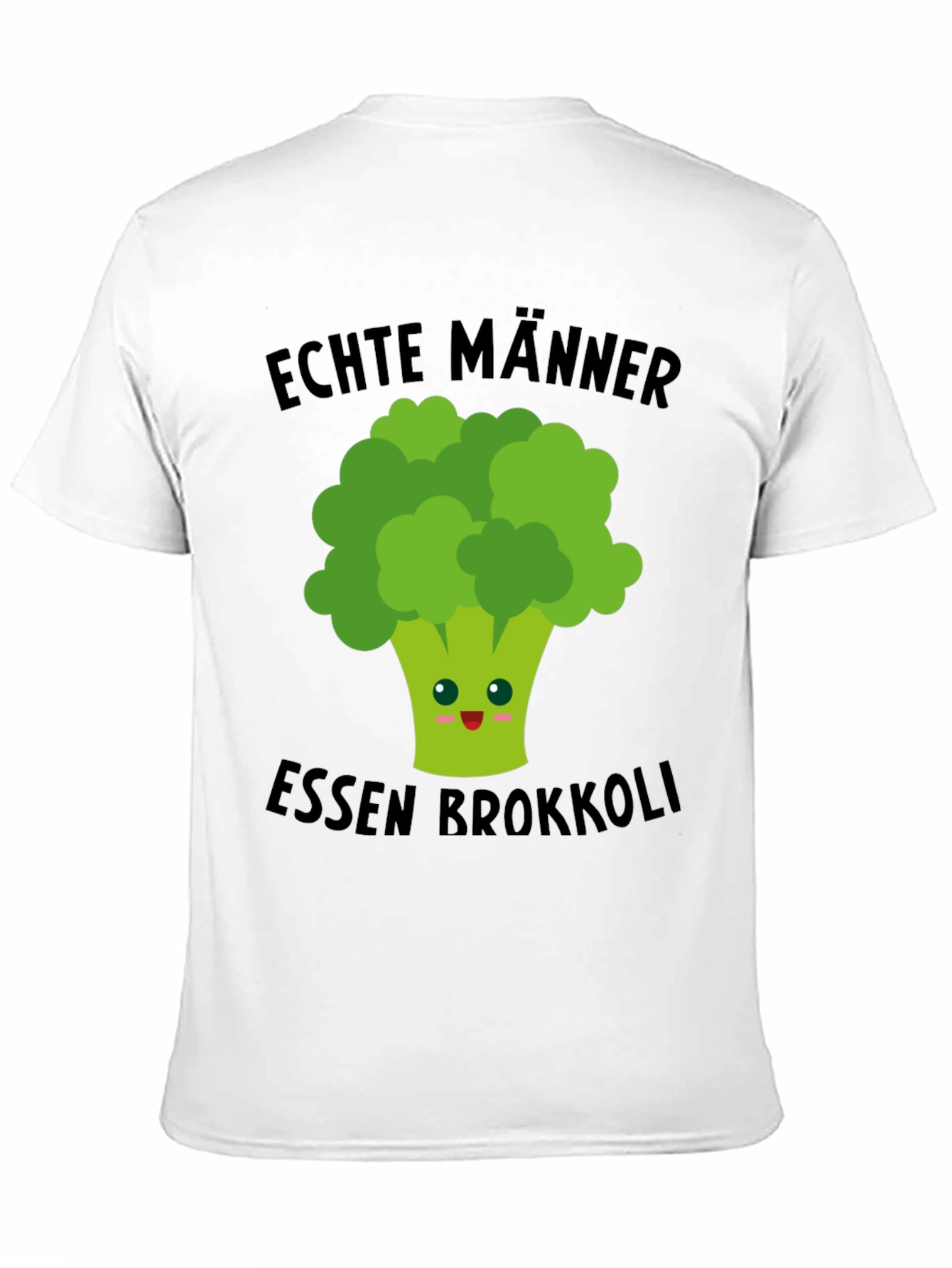 Echte Manner Essen Brokkoli T-Shirt