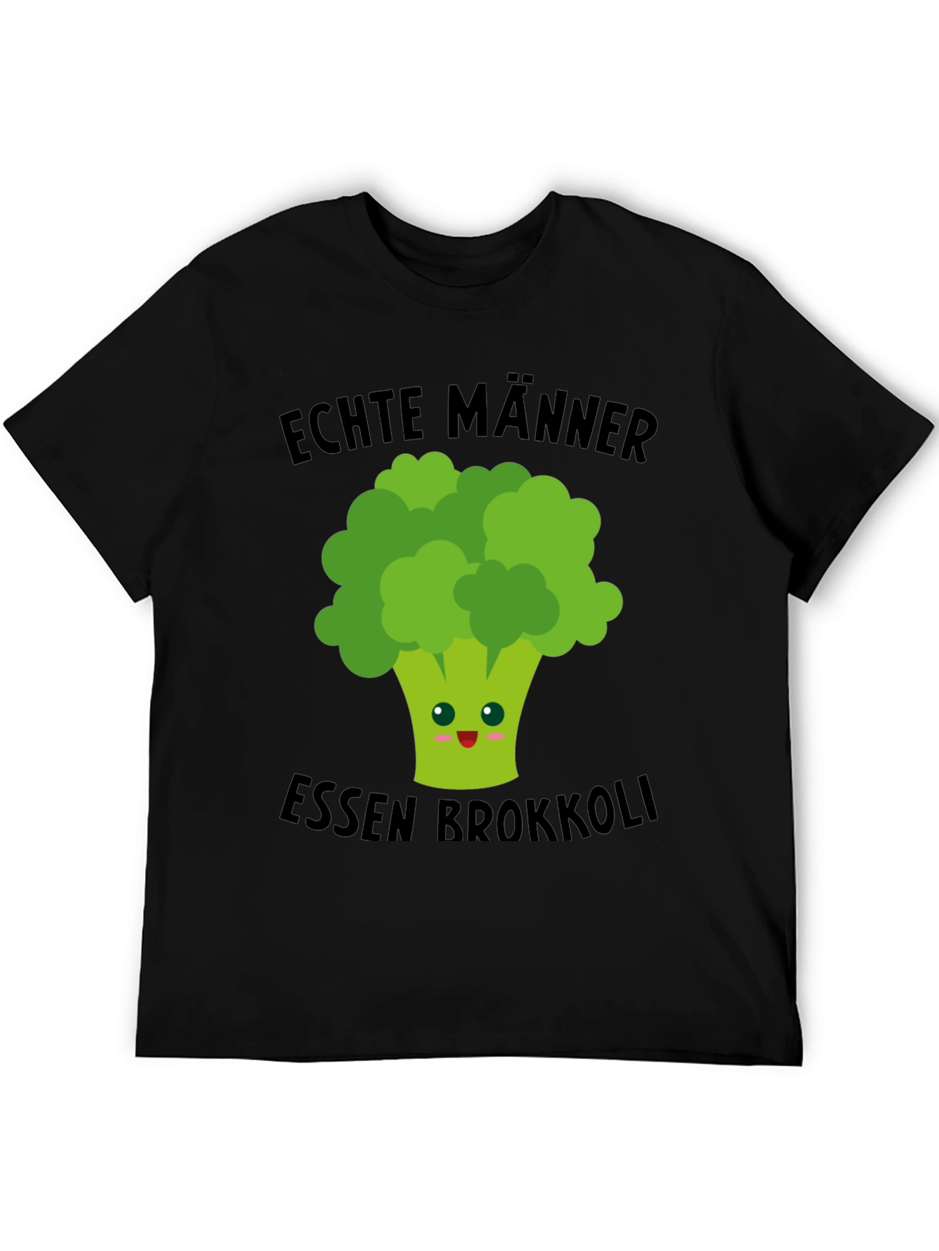 Echte Manner Essen Brokkoli T-Shirt