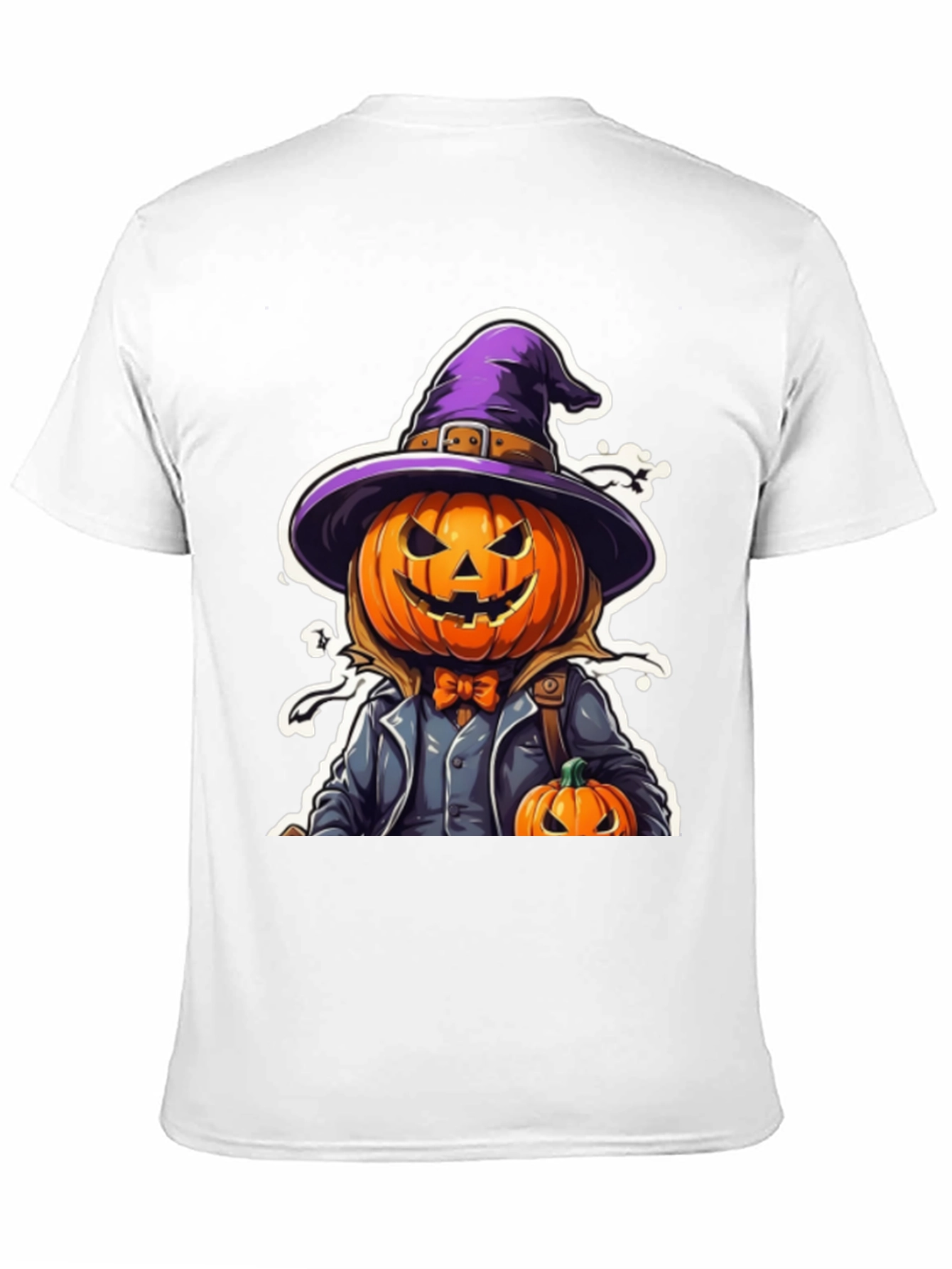 Spooky Pumpkin Witch T-Shirt