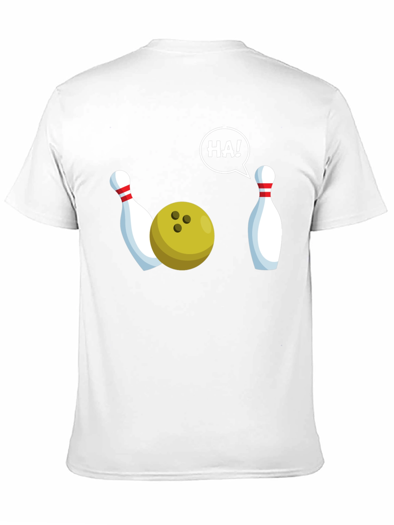 Funny Bowling T-Shirt - HA! Strike Humor