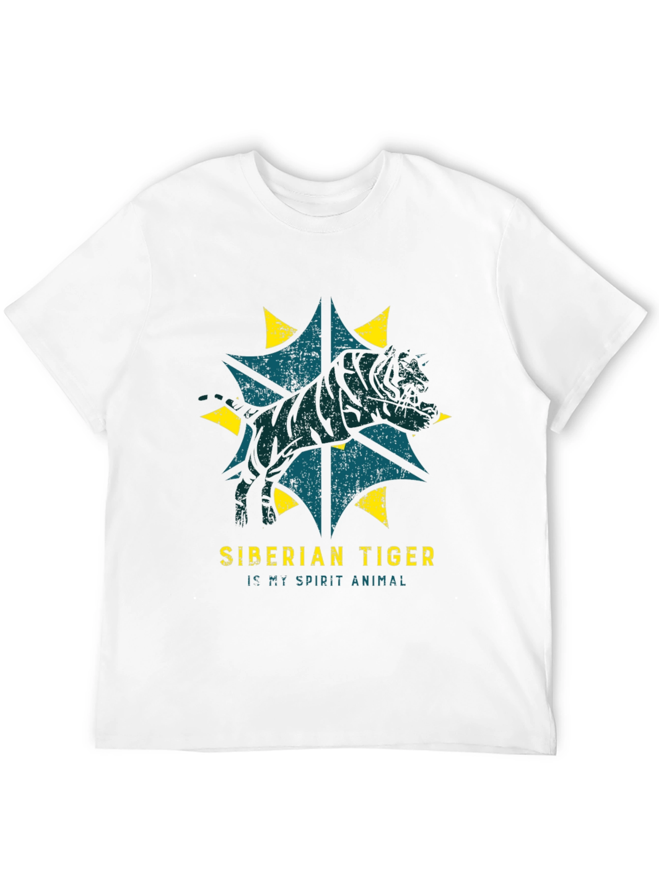 Siberian Tiger Spirit Animal Graphic Tee