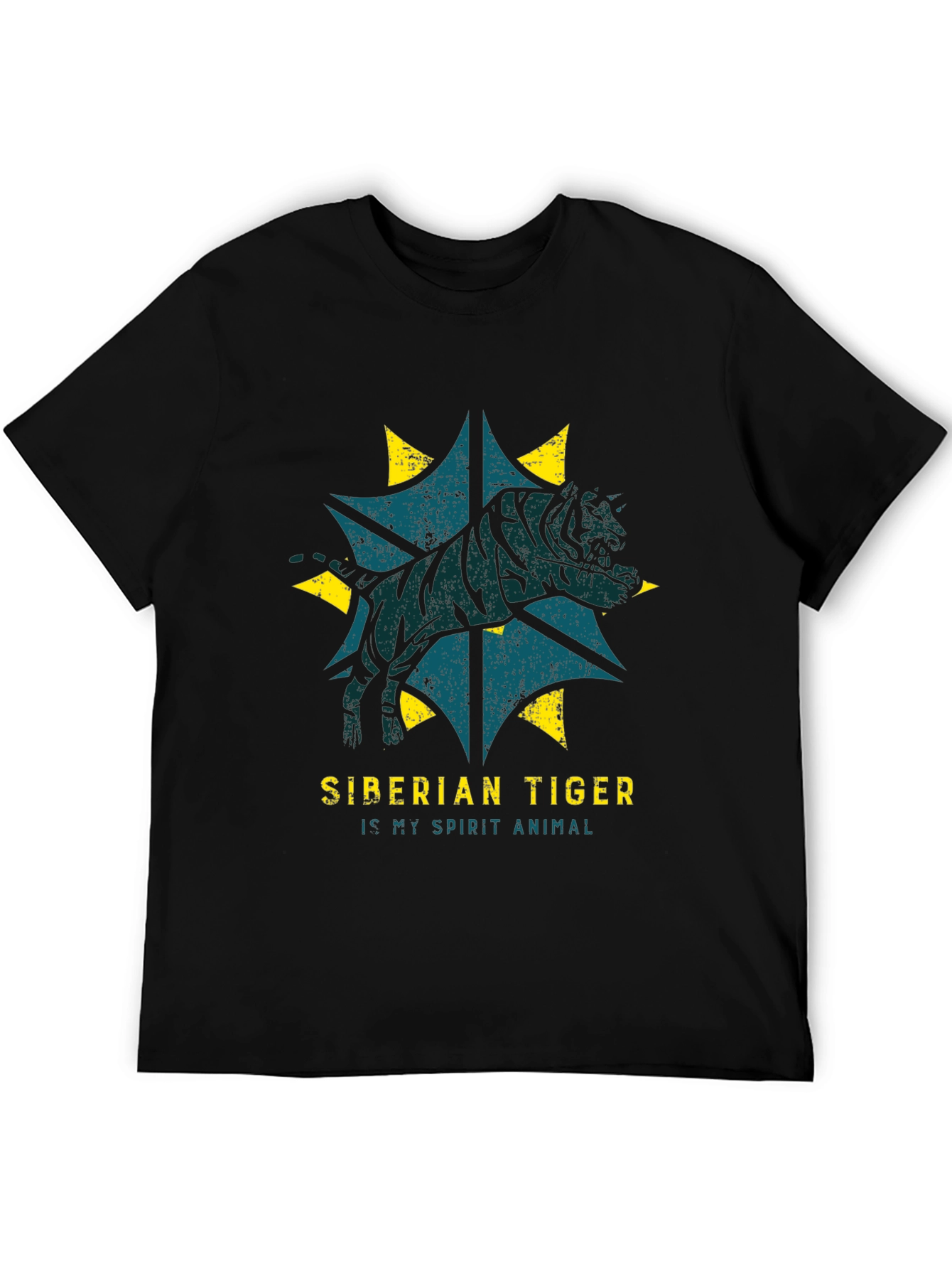 Siberian Tiger Spirit Animal Graphic Tee