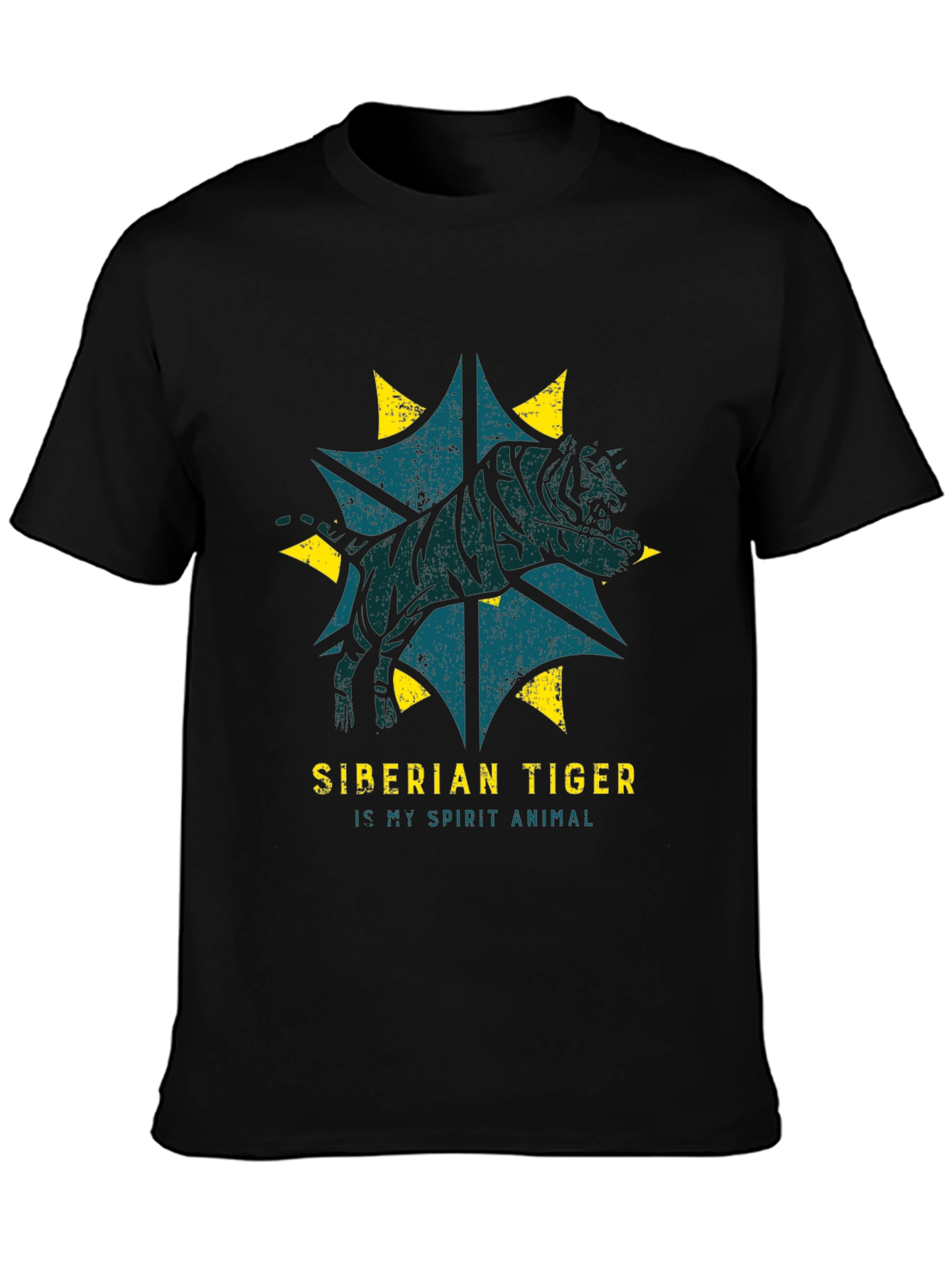 Siberian Tiger Spirit Animal Graphic Tee