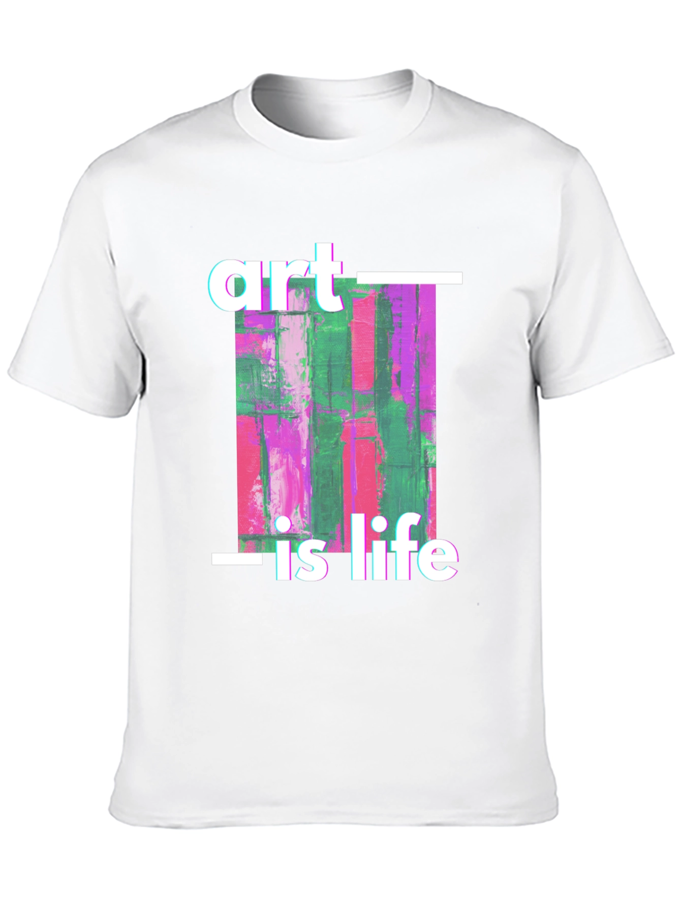 Art is Life Graphic Tee - Black Unisex T-Shirt