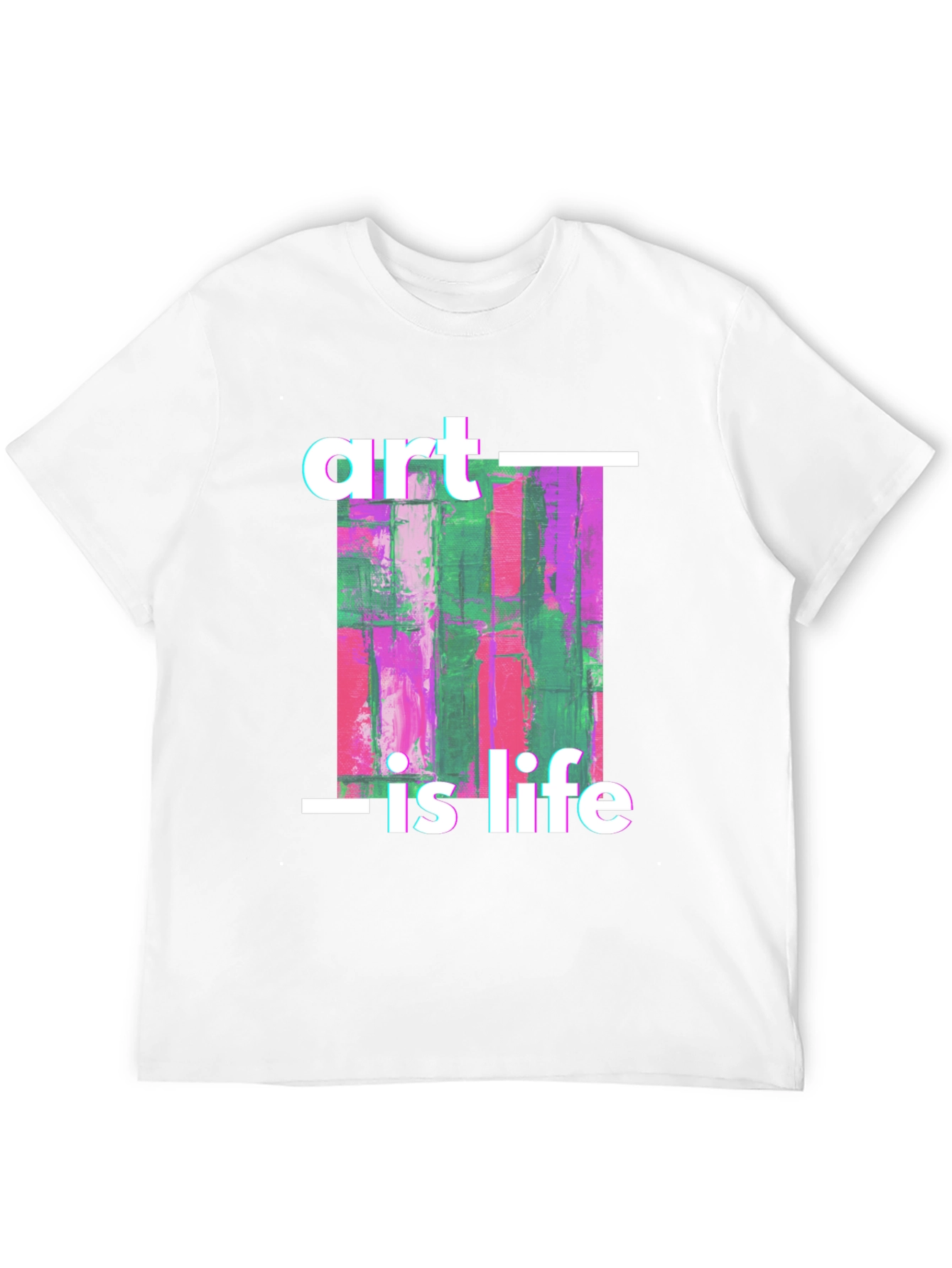 Art is Life Graphic Tee - Black Unisex T-Shirt