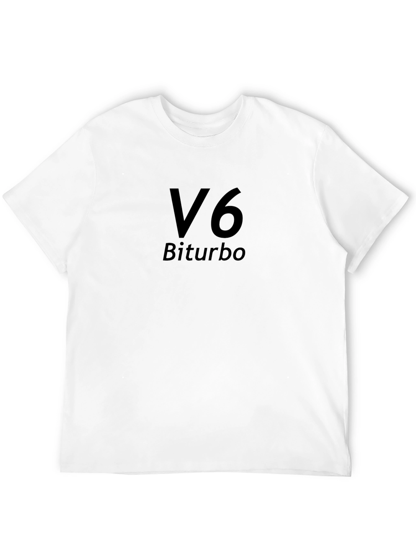 V6 Biturbo Black T-Shirt