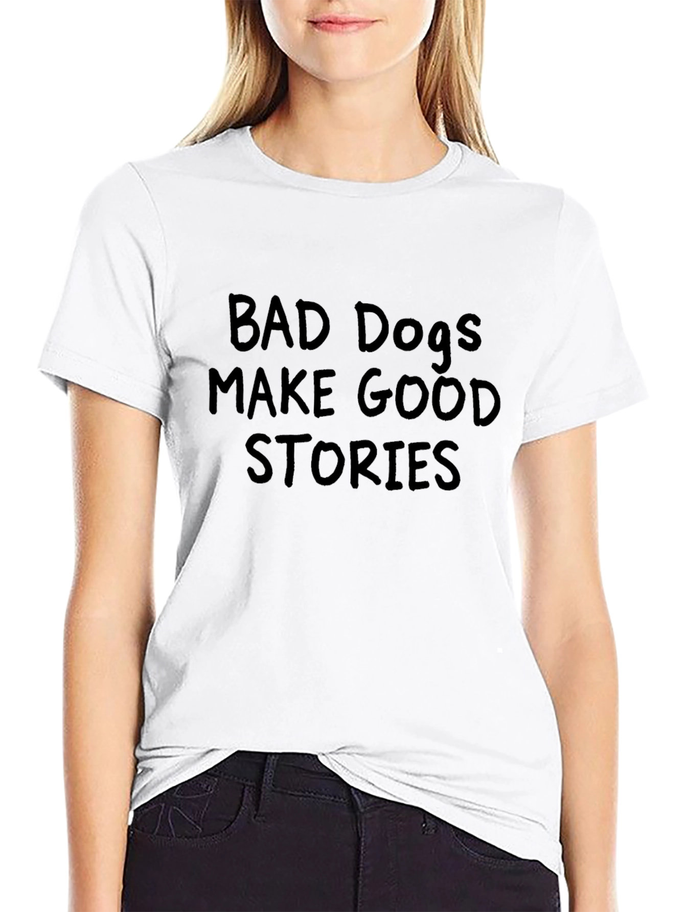 Bad Dogs Make Good Stories Graphic Tee