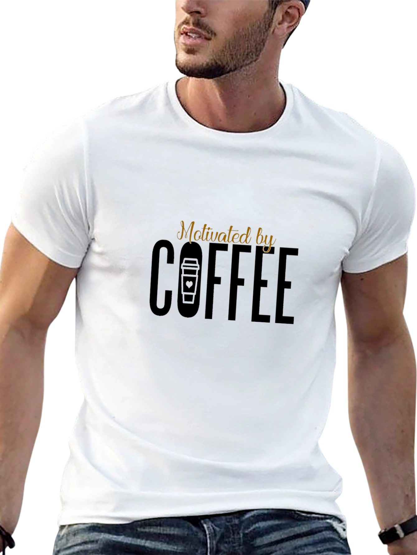 Motivated by Coffee T-Shirt