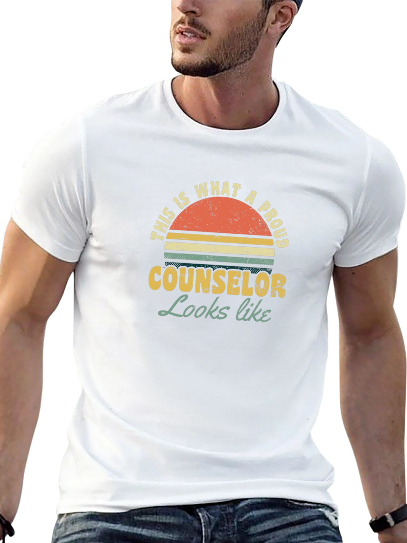Proud Counselor Graphic Tee - Unisex Adult T-Shirt