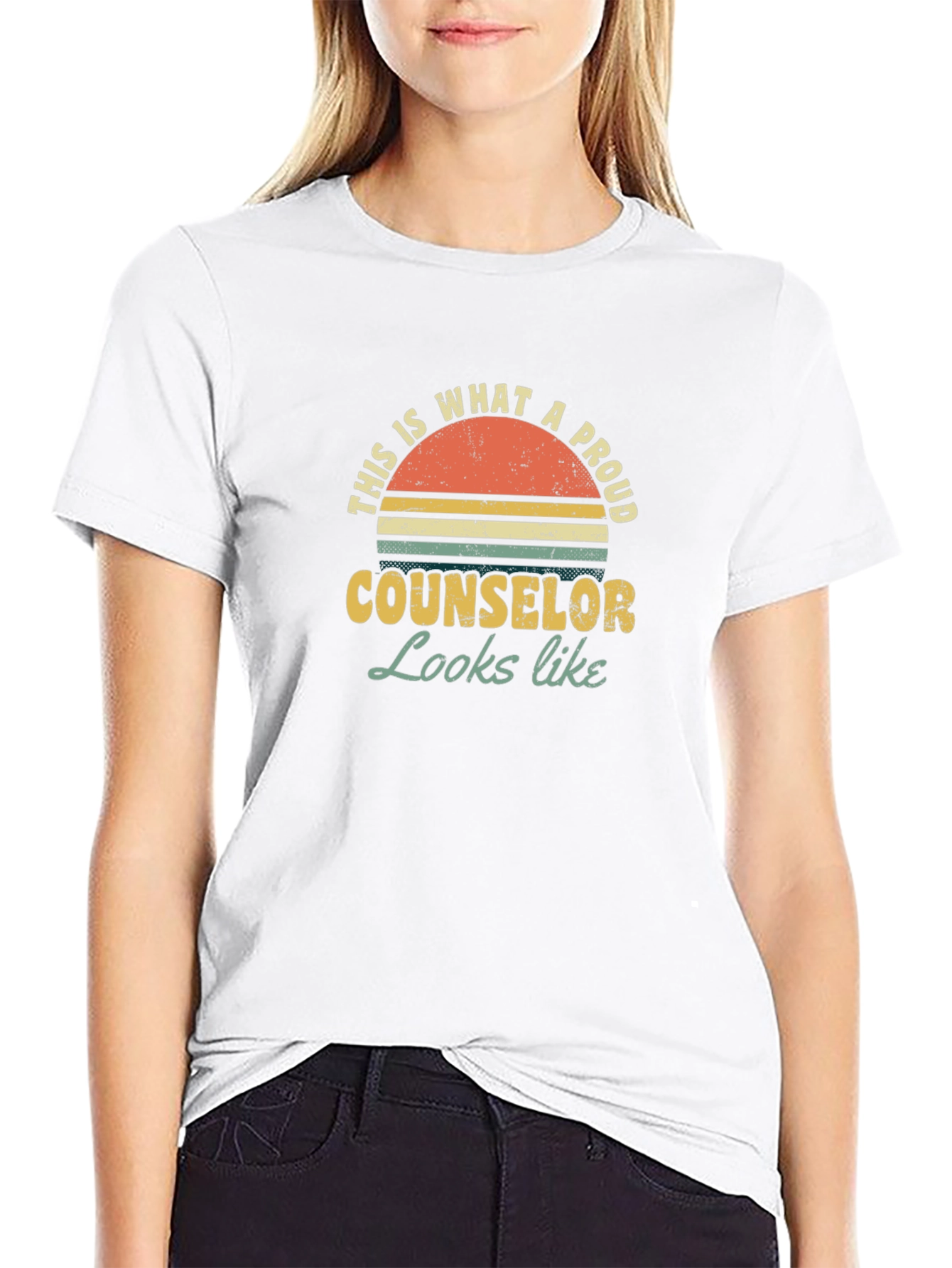 Proud Counselor Graphic Tee - Unisex Adult T-Shirt