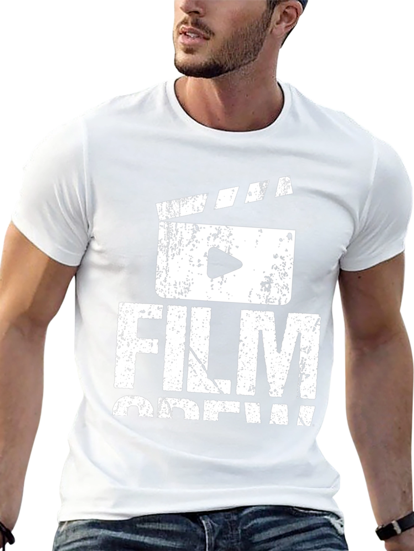 Film Crew Black T-Shirt | Movie Production Apparel
