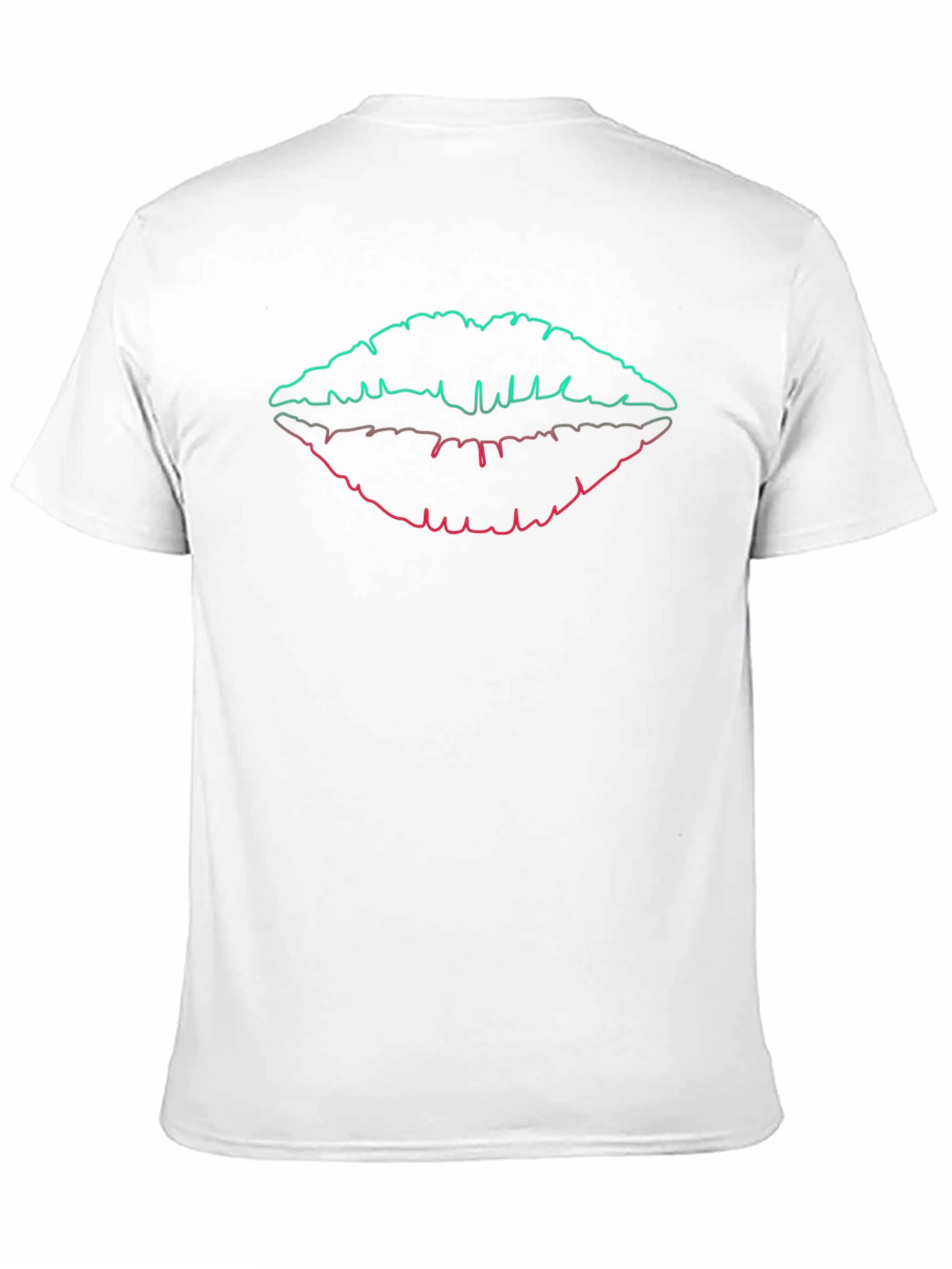 Neon Lips Graphic Tee - Cool & Trendy Design