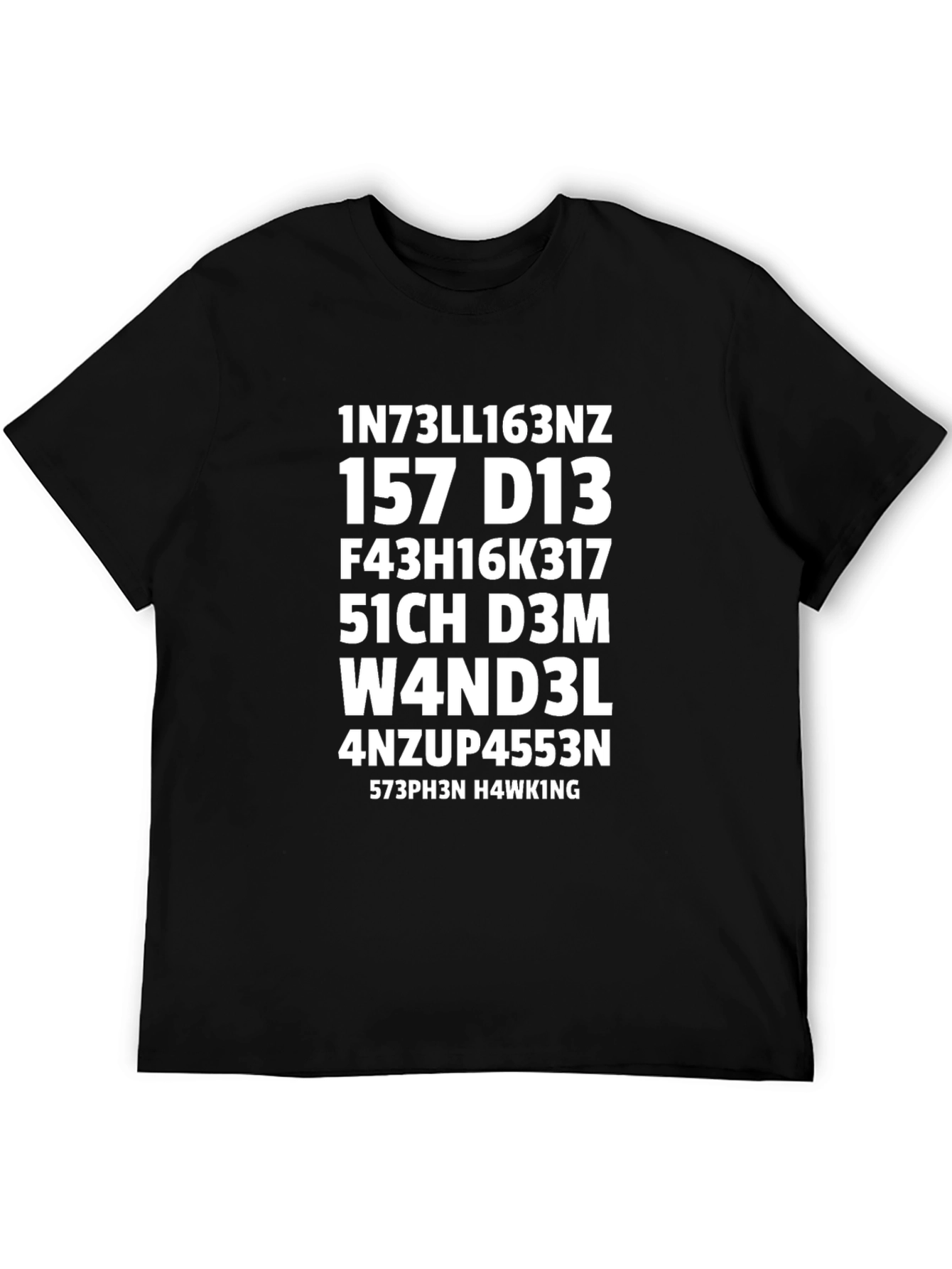 Intelligent Design T-Shirt - Novelty Geek Tee