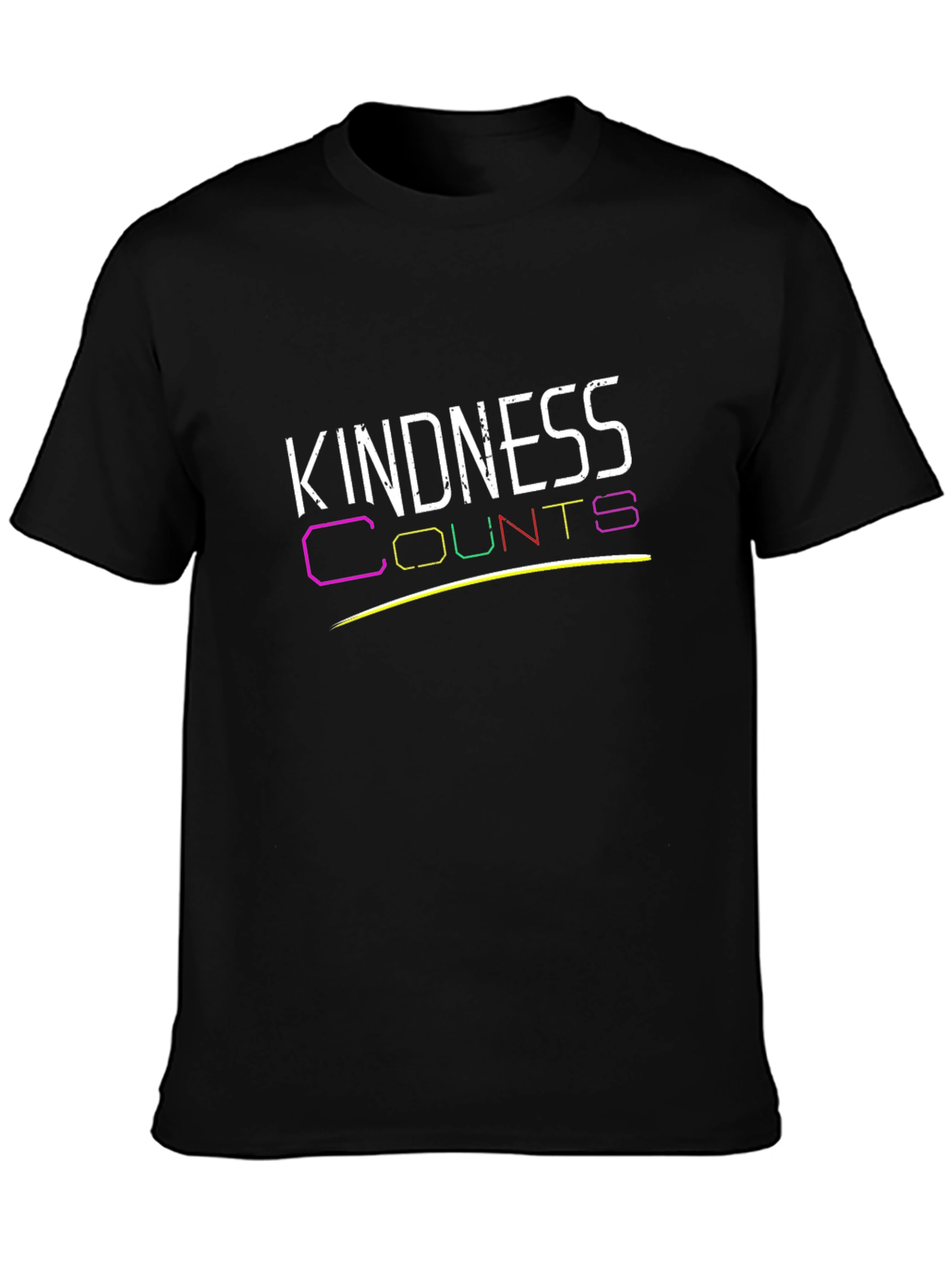 Kindness Counts Graphic Tee - Black