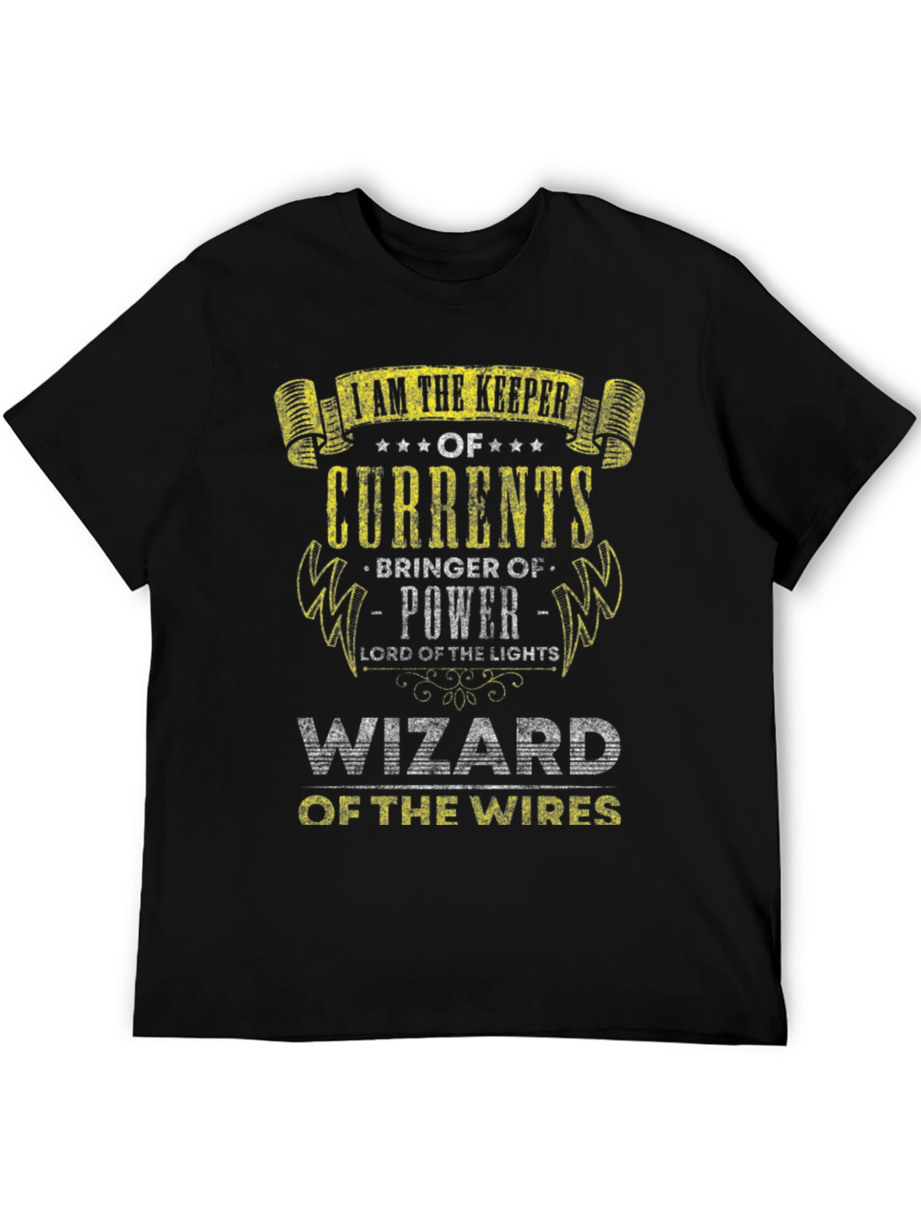 Electrician T-Shirt: Wizard of the Wires