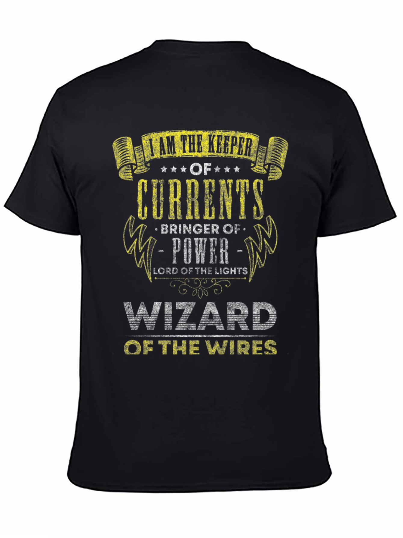 Electrician T-Shirt: Wizard of the Wires