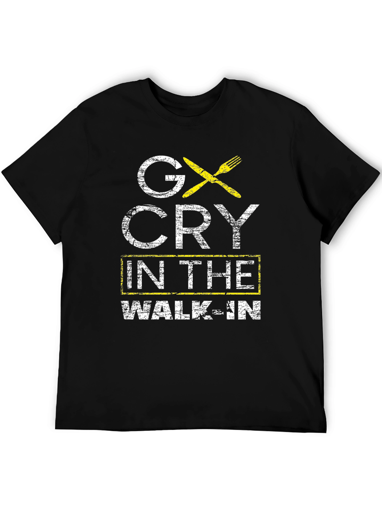 GX Cry in The Walk-In T-Shirt - Black