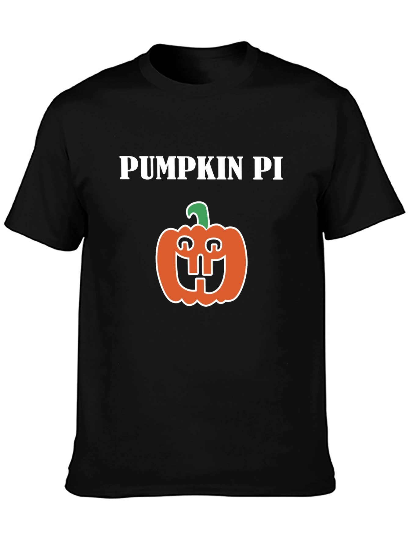 Pumpkin Pi Graphic Tee - Funny Halloween T-Shirt