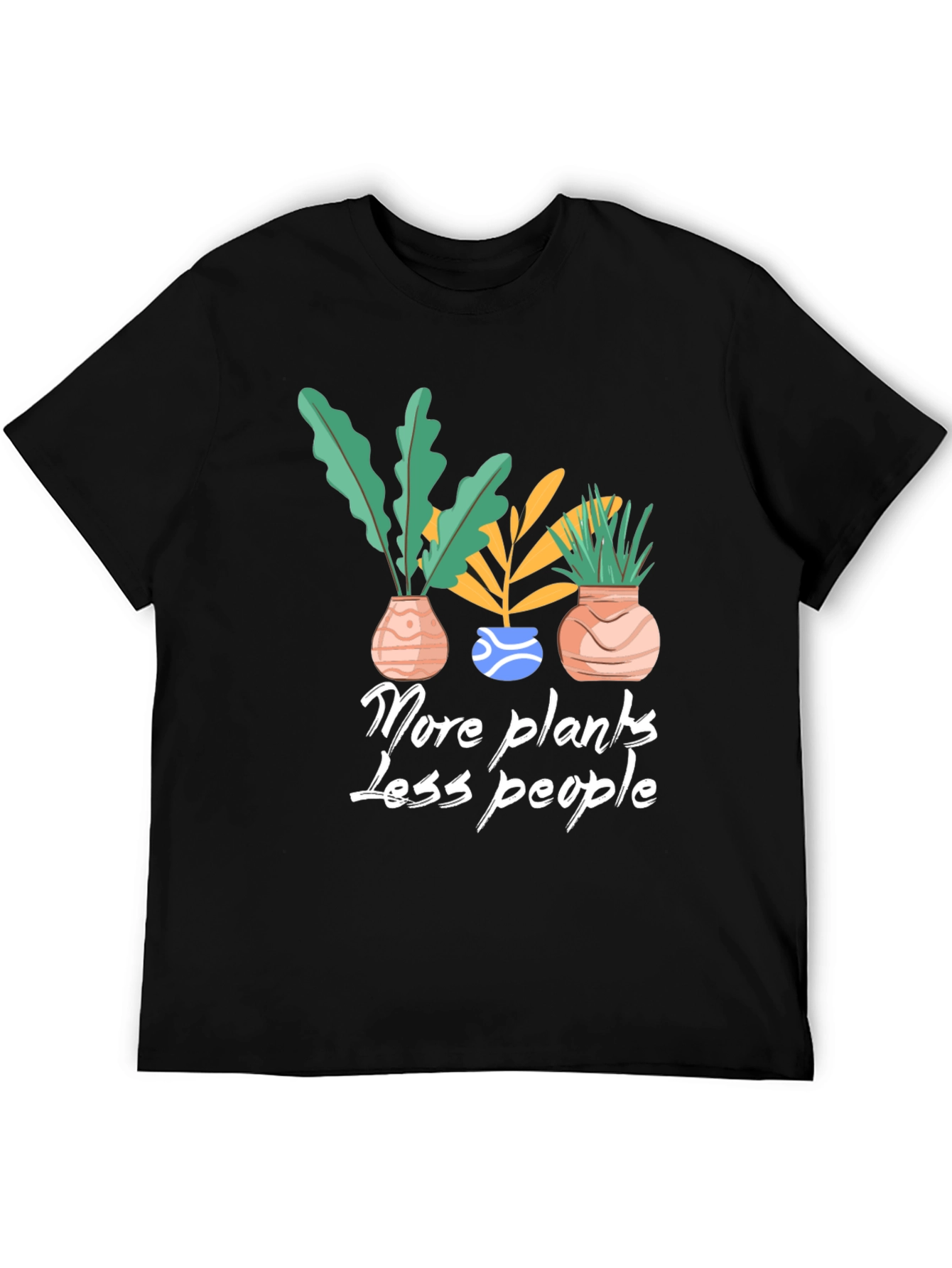 More Plants Less People Graphic Tee