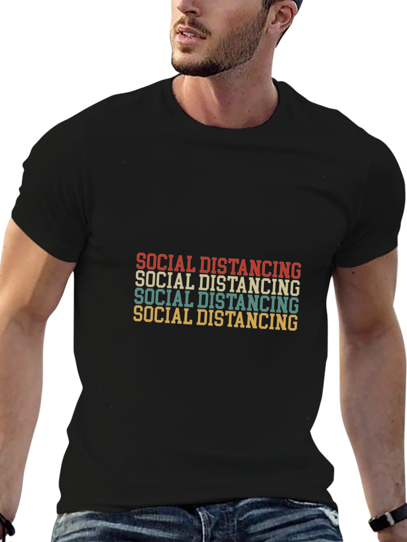 Retro Social Distancing T-Shirt
