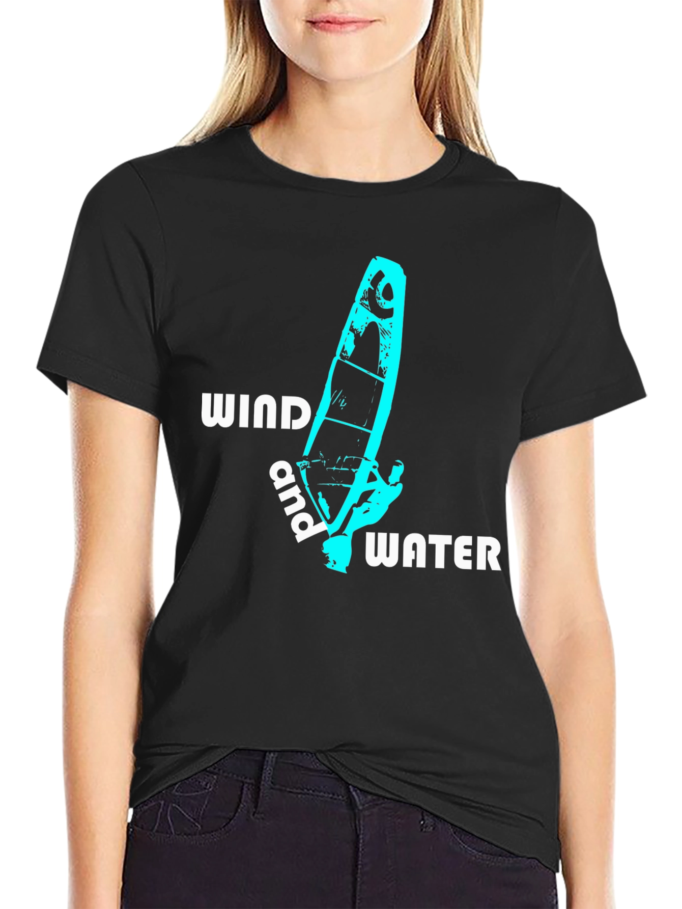 Wind & Water T-Shirt: Stylish Surf Tee
