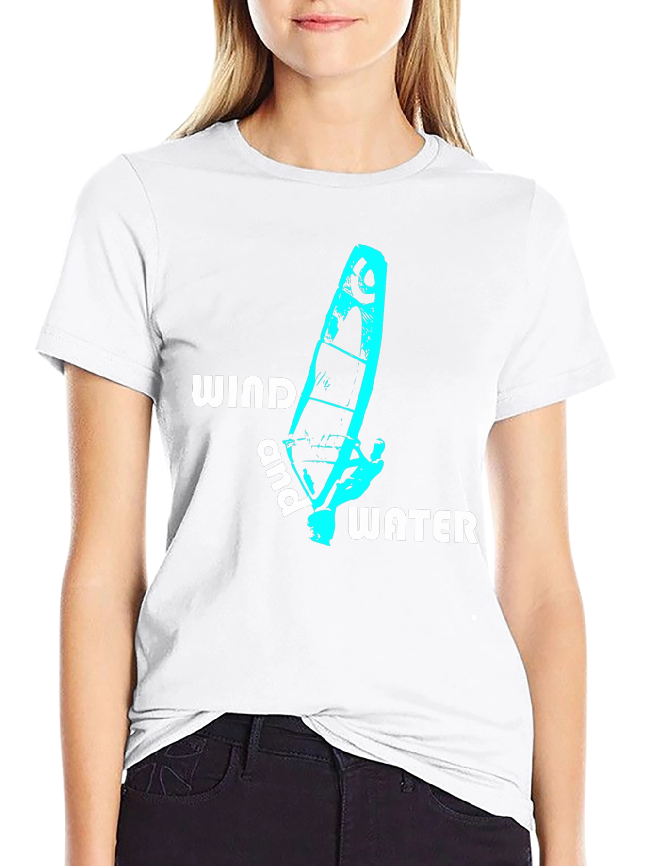 Wind & Water T-Shirt: Stylish Surf Tee