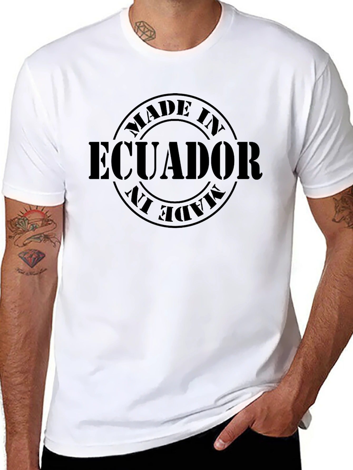 Made in Ecuador Black T-Shirt