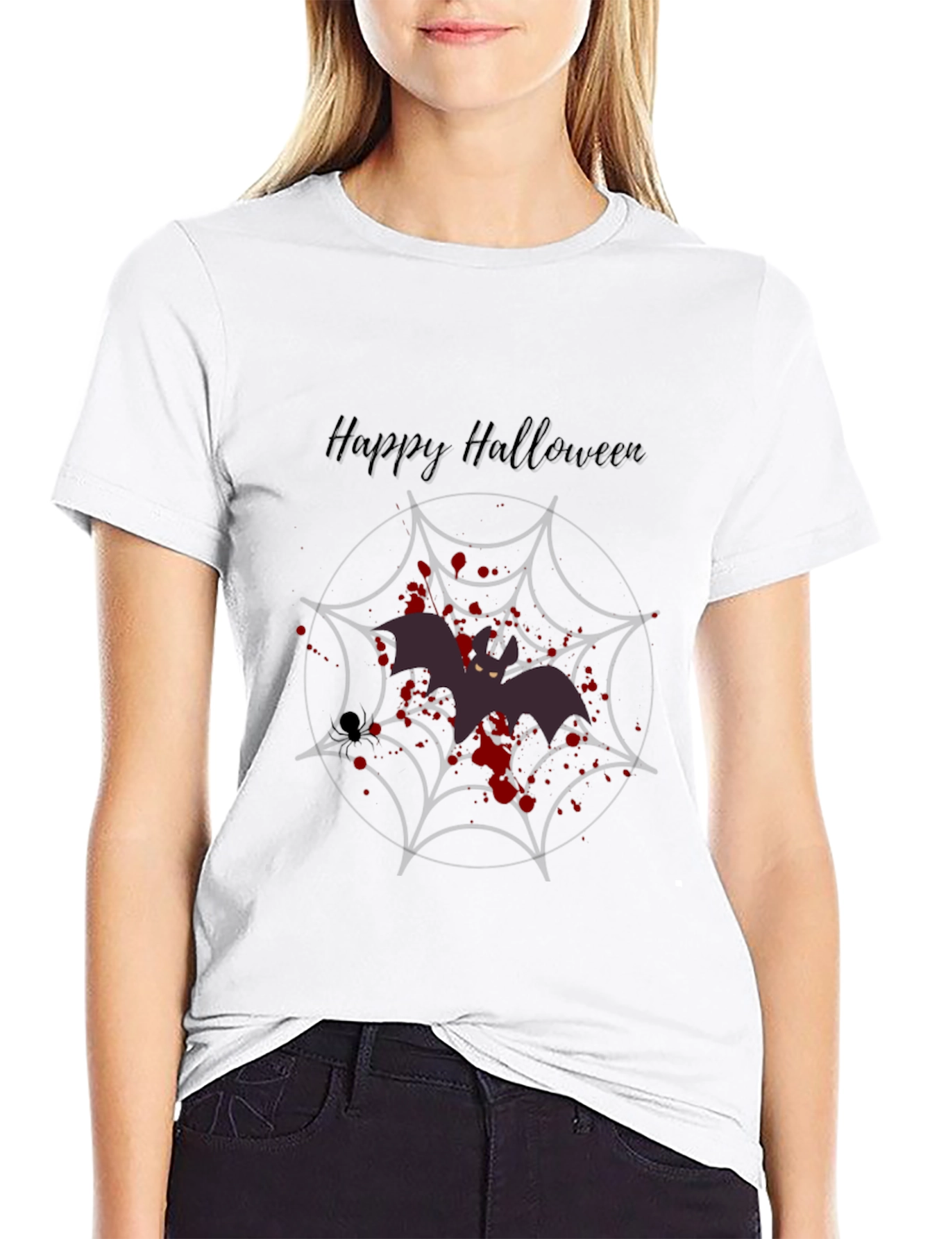 Happy Halloween Bat T-Shirt