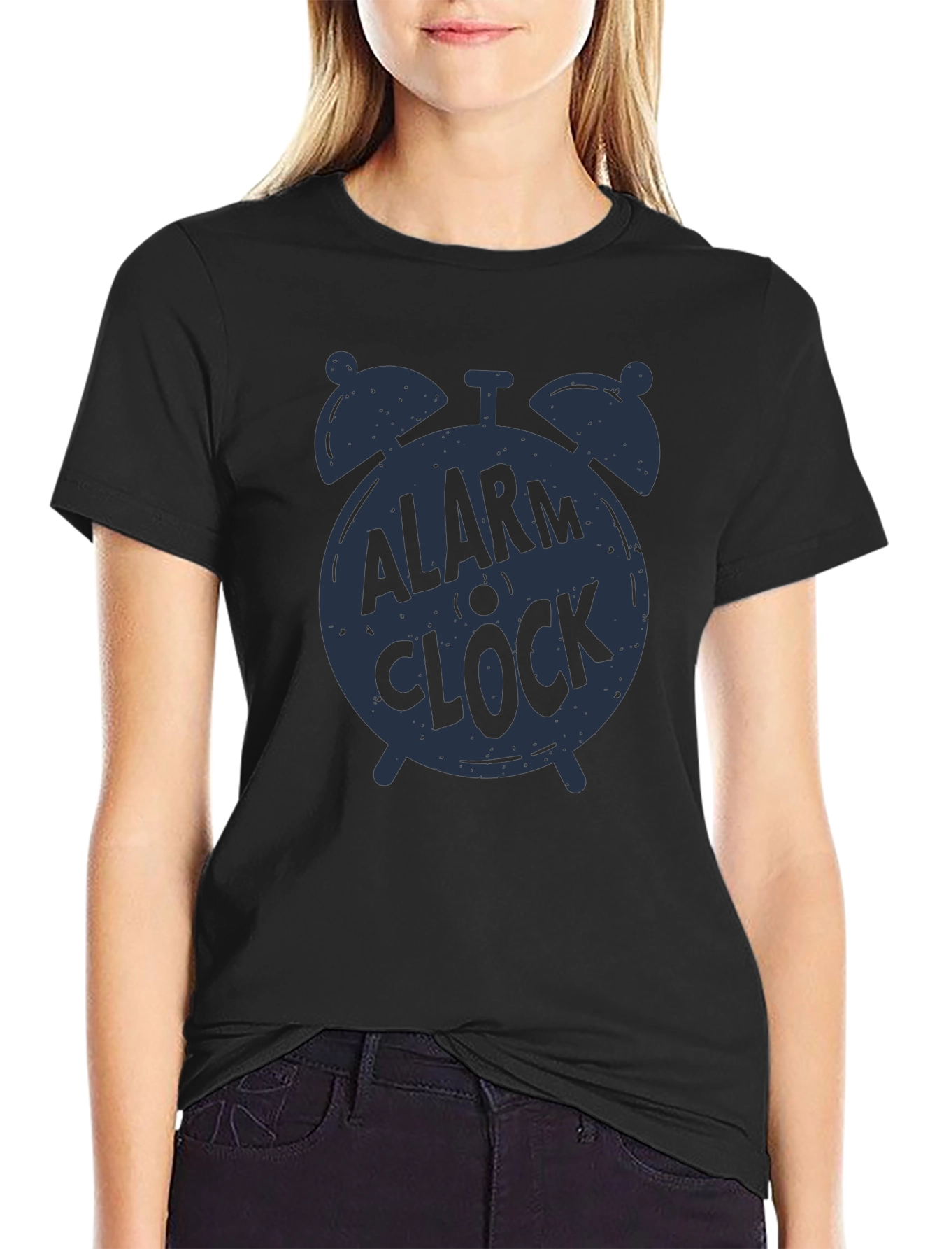 Alarm Clock Graphic Tee - Stylish & Comfortable