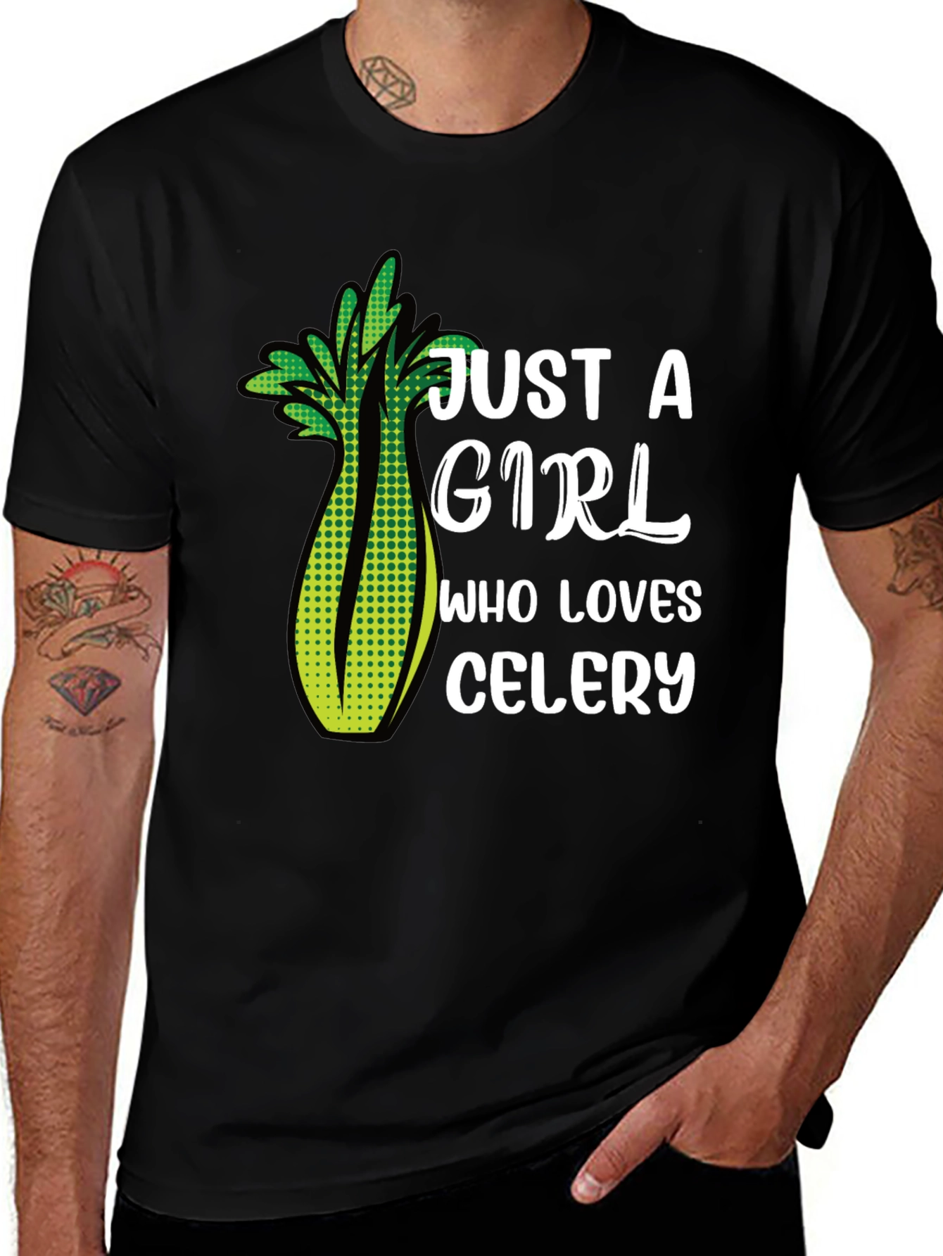 Just a Girl Who Loves Celery T-Shirt