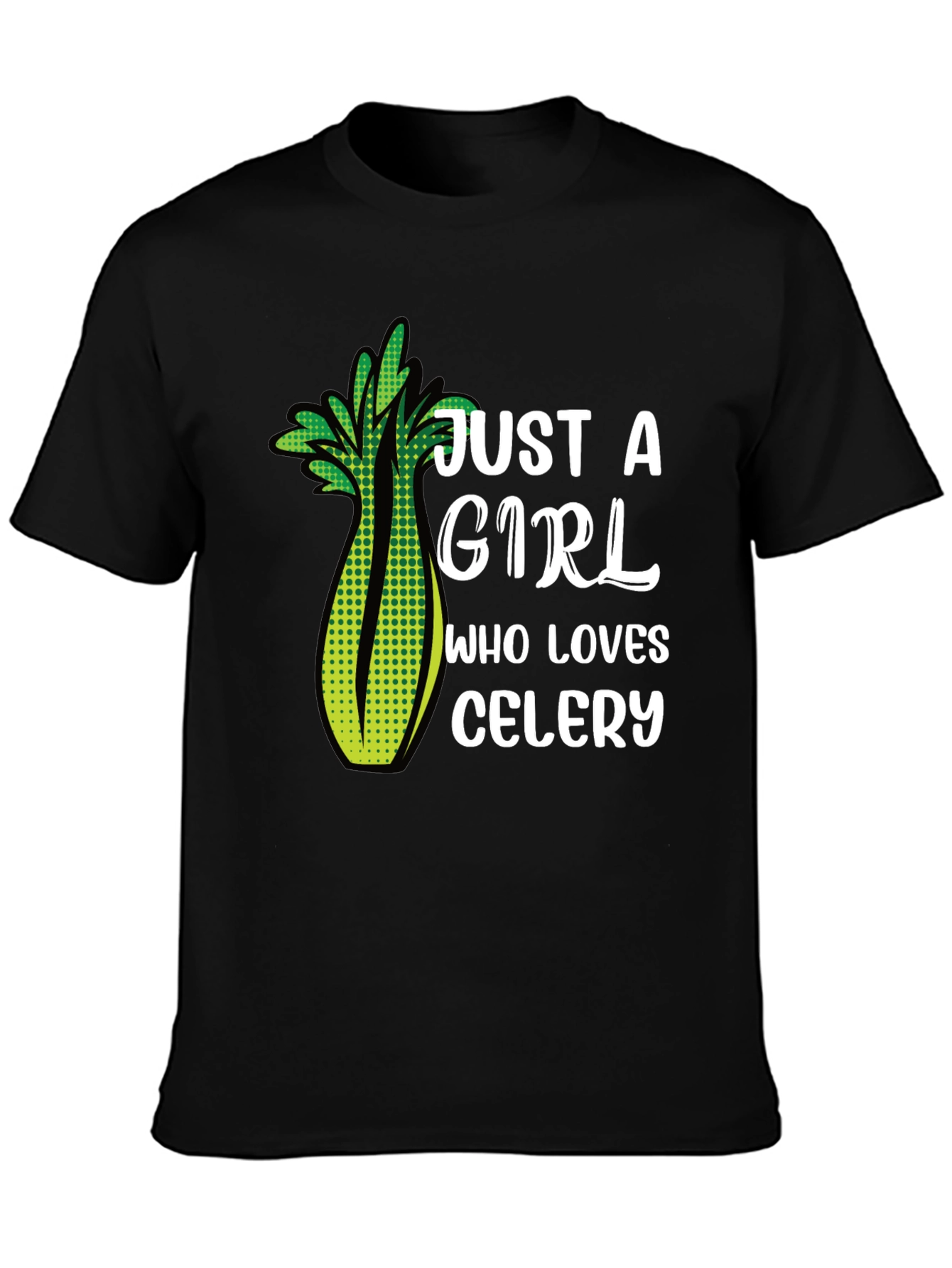 Just a Girl Who Loves Celery T-Shirt