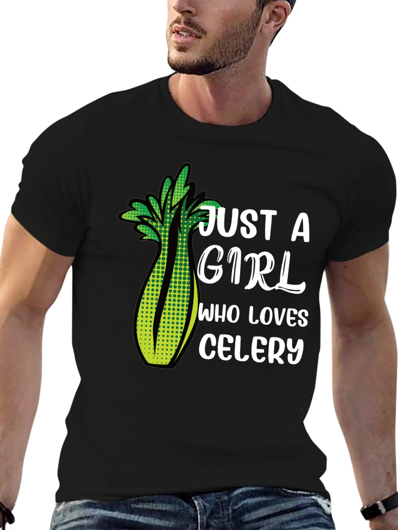 Just a Girl Who Loves Celery T-Shirt