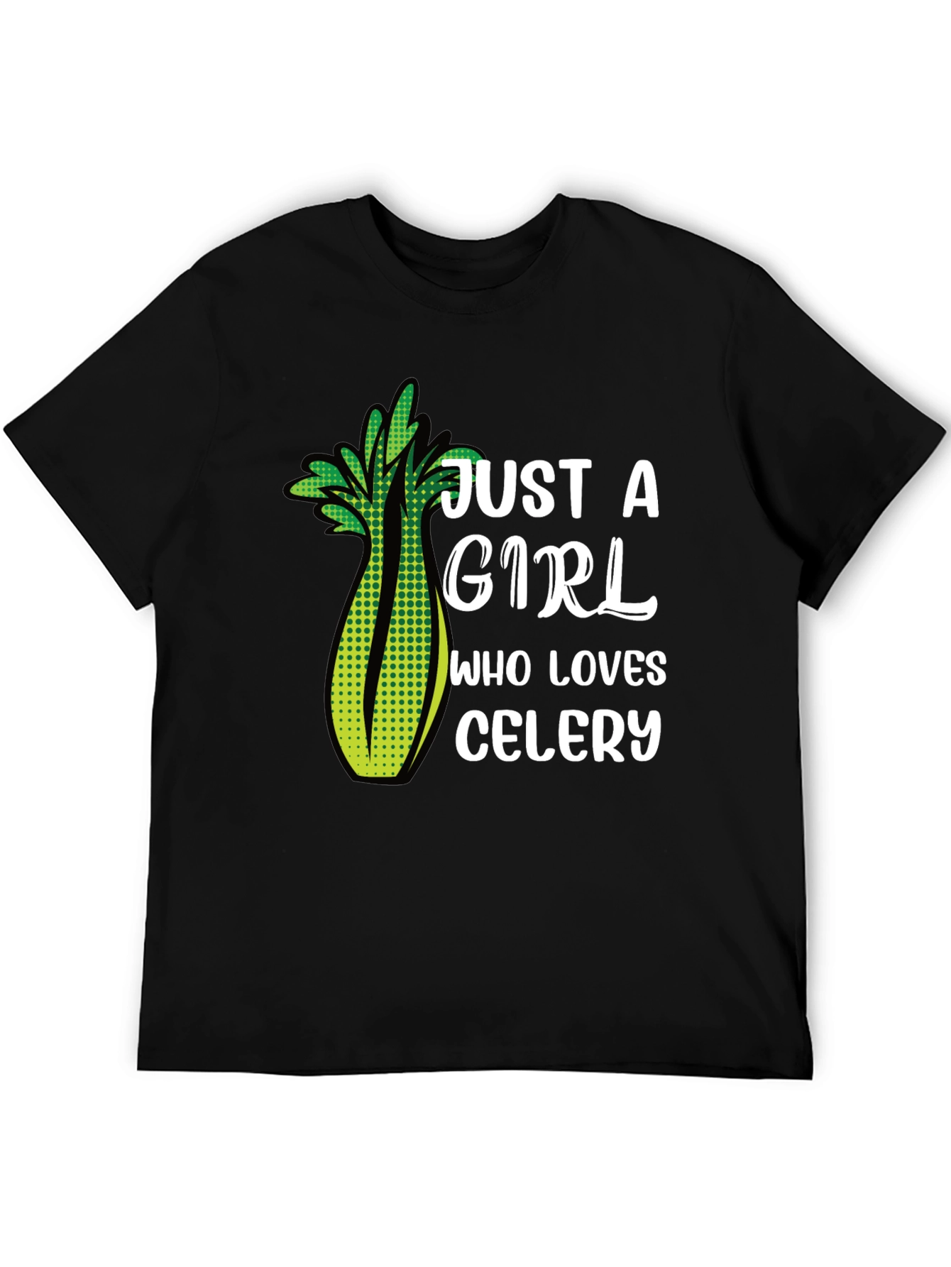 Just a Girl Who Loves Celery T-Shirt