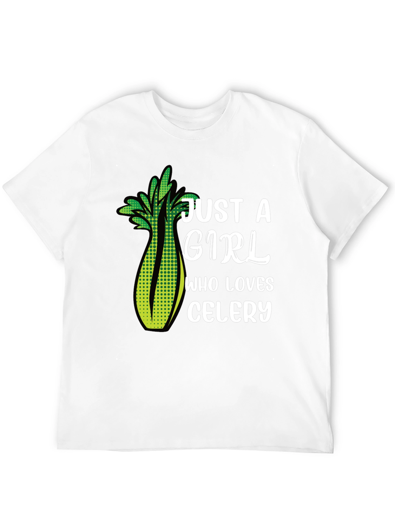 Just a Girl Who Loves Celery T-Shirt