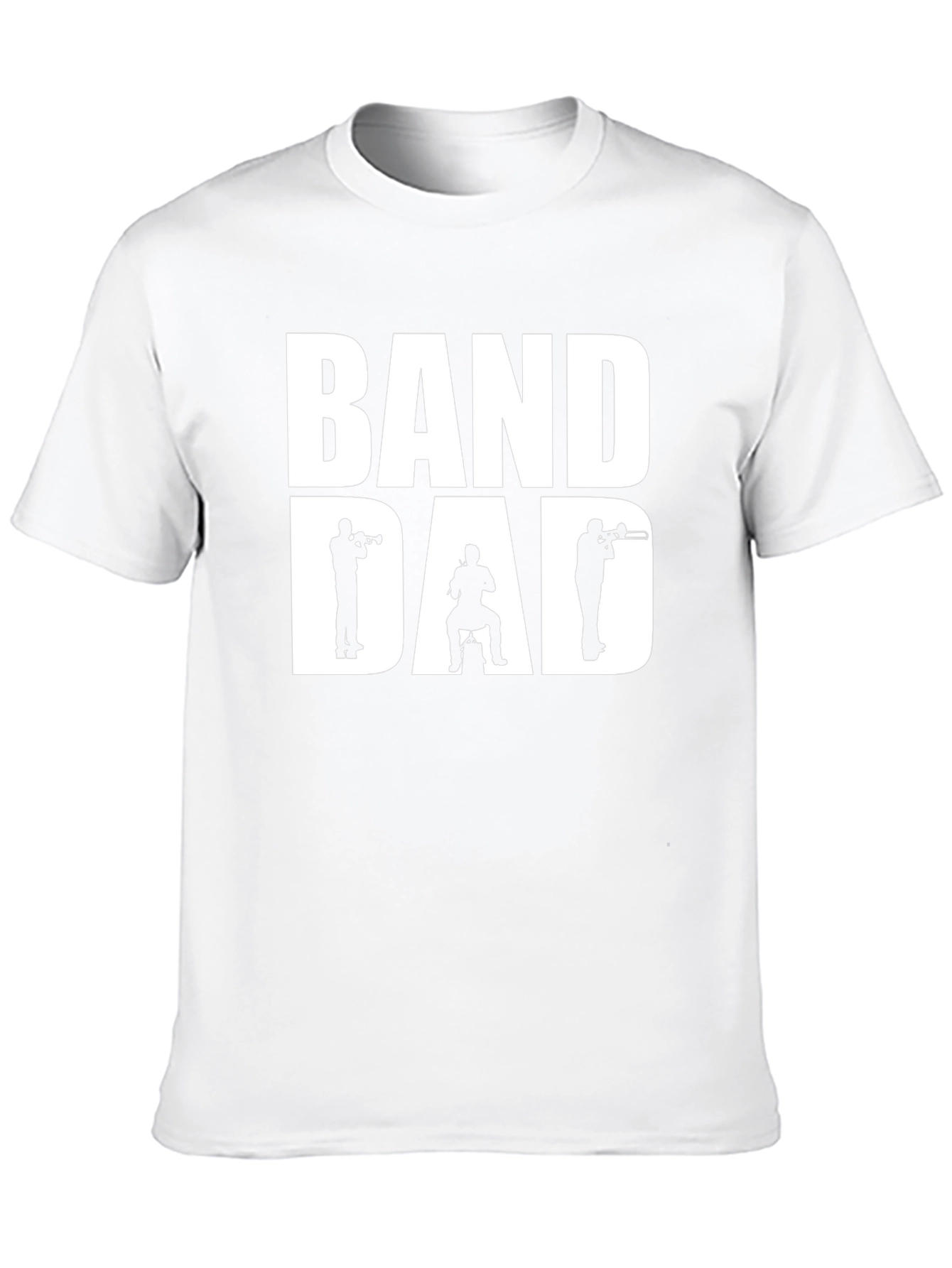 Band Dad Graphic Tee - Music Lover T-Shirt