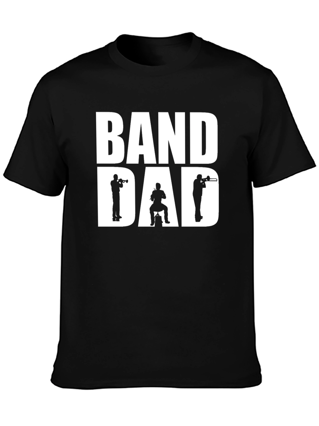 Band Dad Graphic Tee - Music Lover T-Shirt