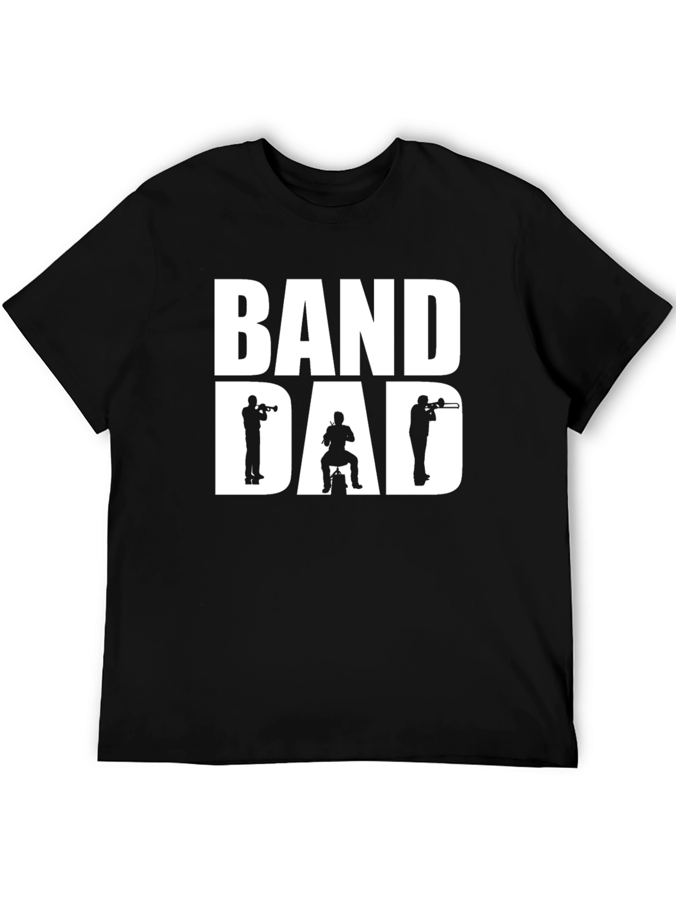 Band Dad Graphic Tee - Music Lover T-Shirt