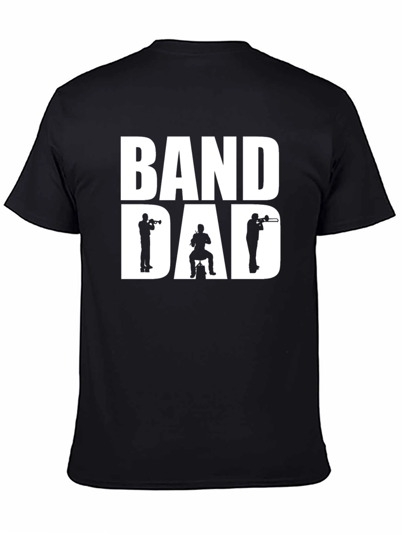 Band Dad Graphic Tee - Music Lover T-Shirt