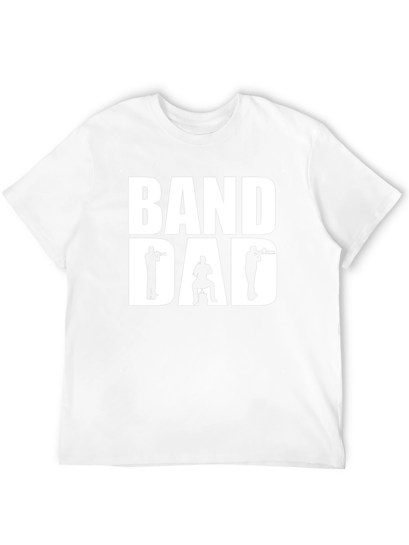 Band Dad Graphic Tee - Music Lover T-Shirt