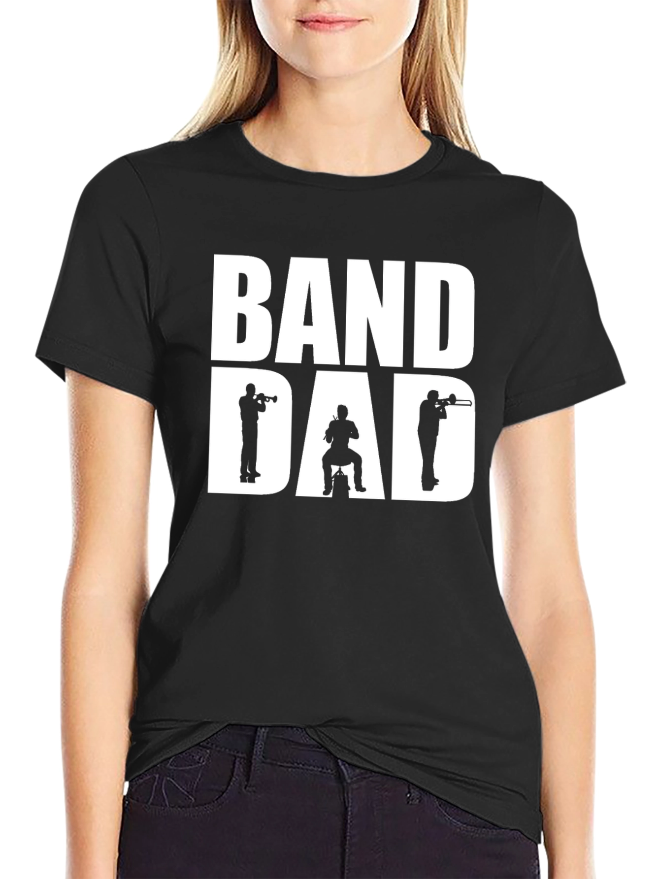 Band Dad Graphic Tee - Music Lover T-Shirt