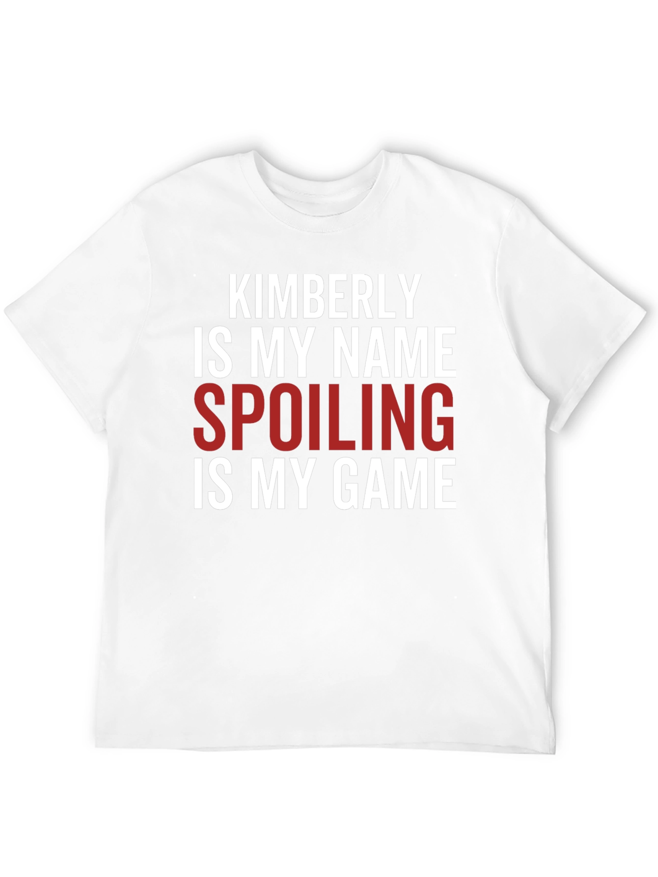 Kimberly Spoiling Game Graphic T-Shirt
