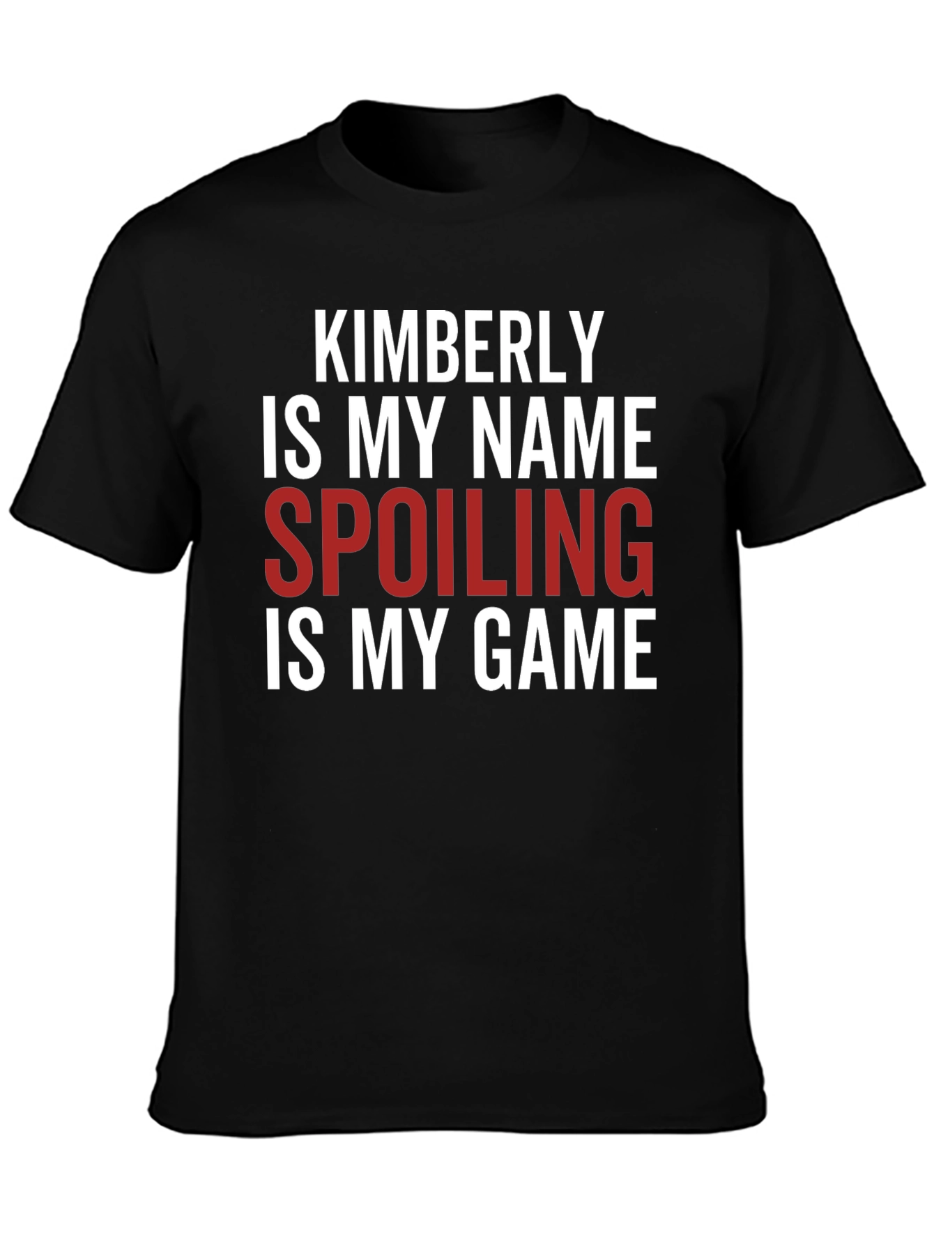 Kimberly Spoiling Game Graphic T-Shirt