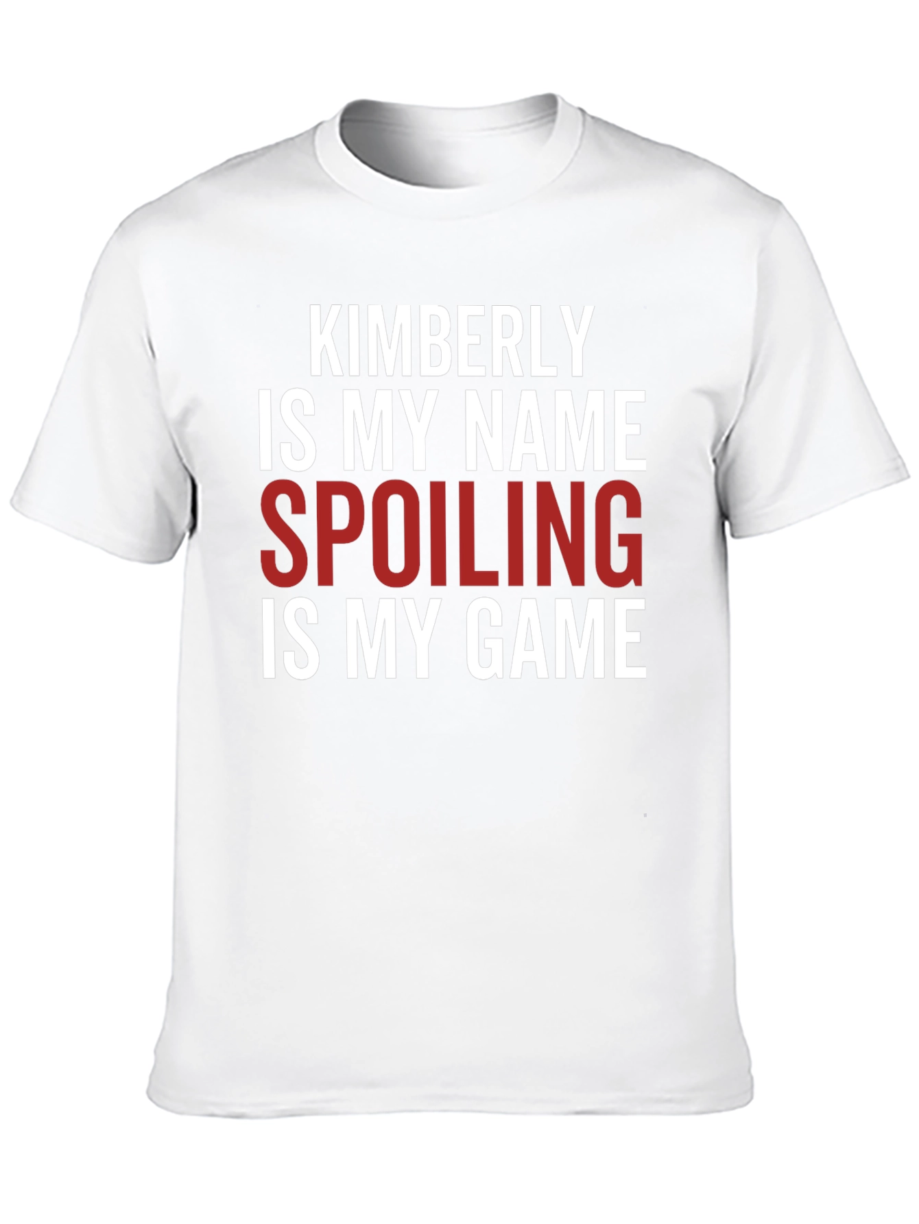 Kimberly Spoiling Game Graphic T-Shirt