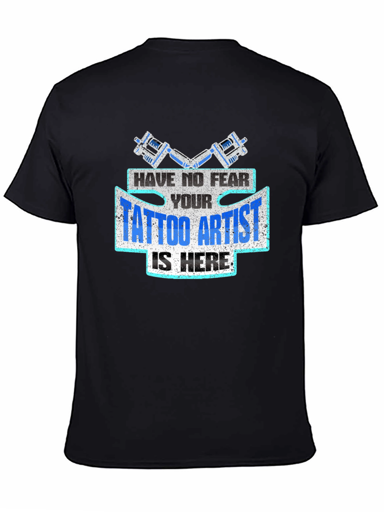 Tattoo Artist T-Shirt - Black Cotton Graphic Tee