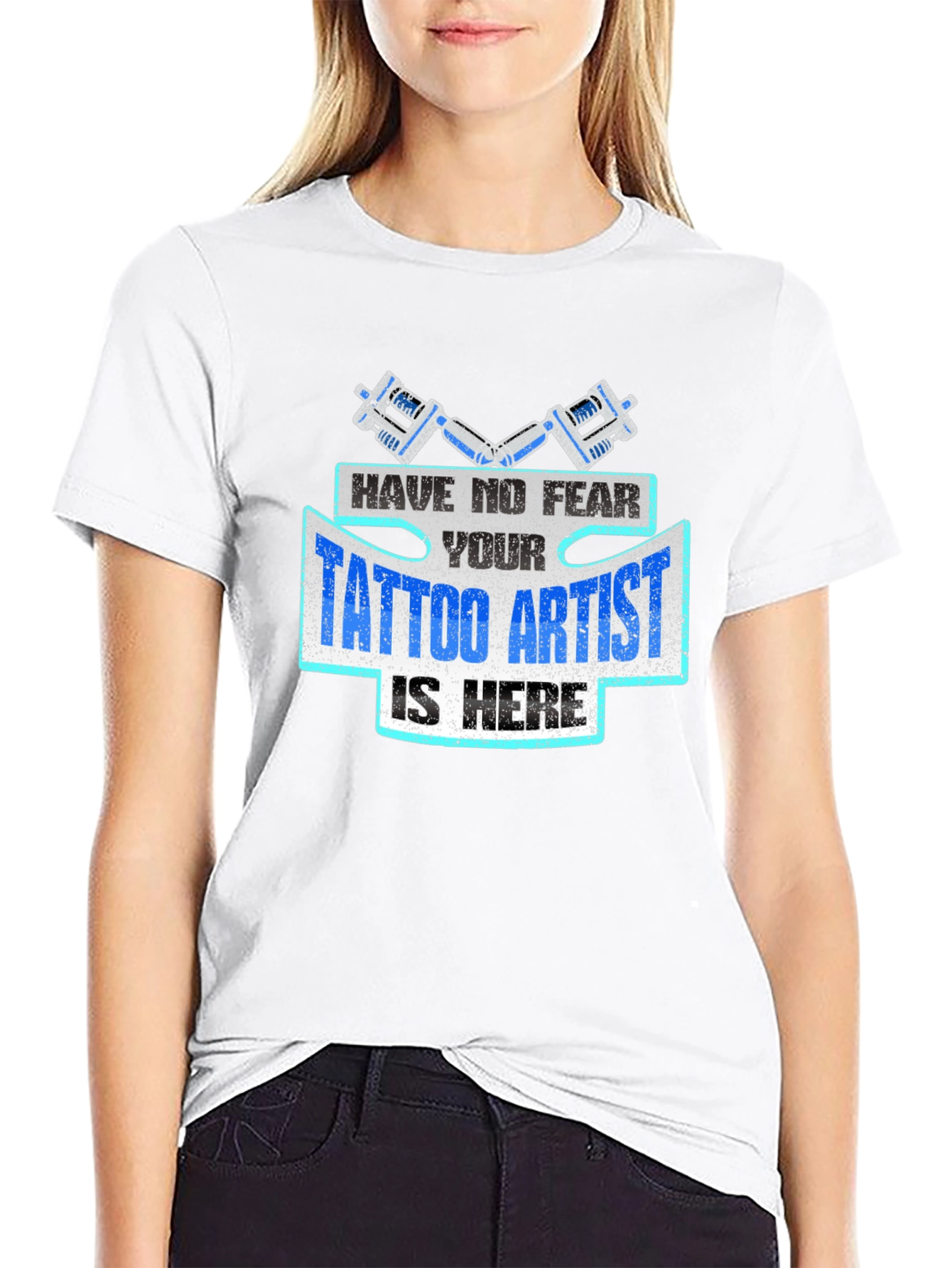 Tattoo Artist T-Shirt - Black Cotton Graphic Tee