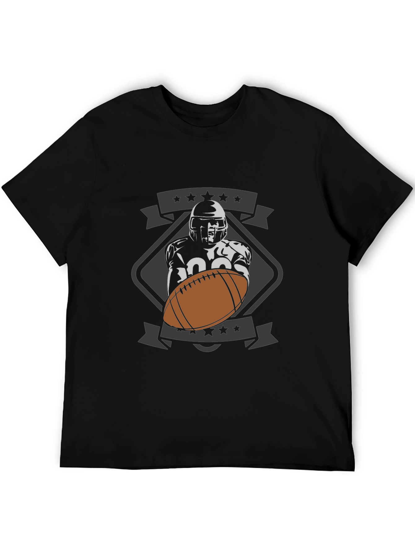 Football Player Graphic T-Shirt